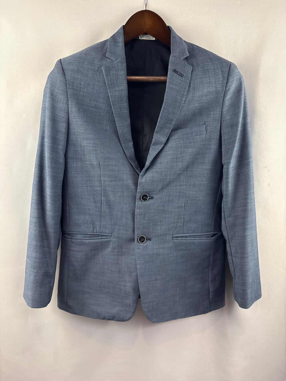 Men’s Calvin Klein Size 16 Grayish Blue Suit Jacket